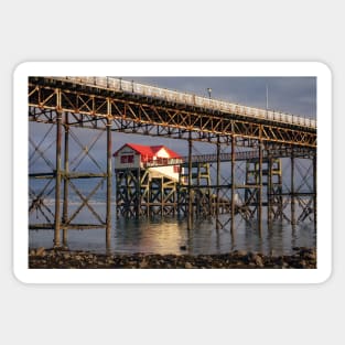 Mumbles Pier and Lifeboat Station Sticker